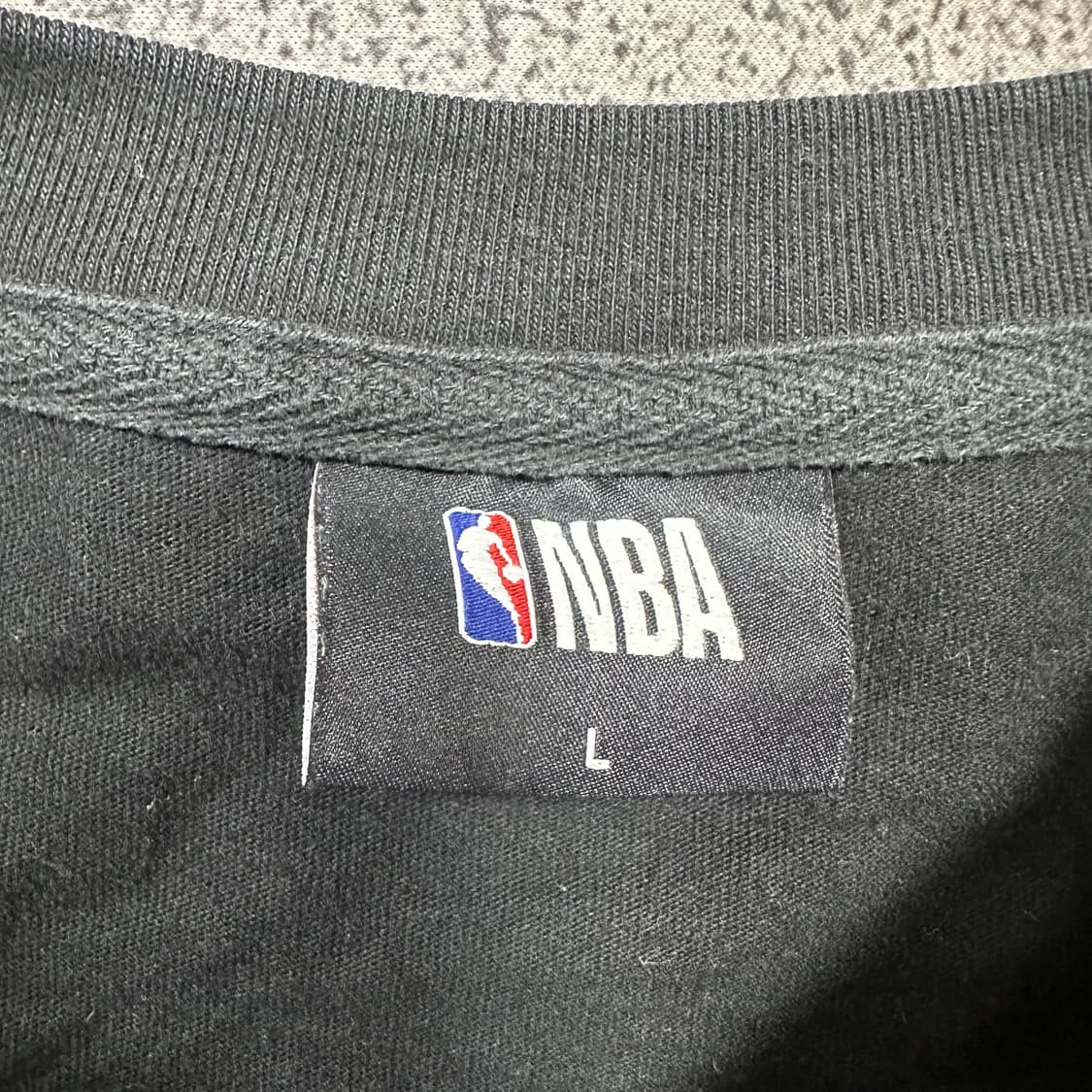 ✨ (만원 빈티지) NBA 시카고불스 블랙 반팔티  상품이미지4