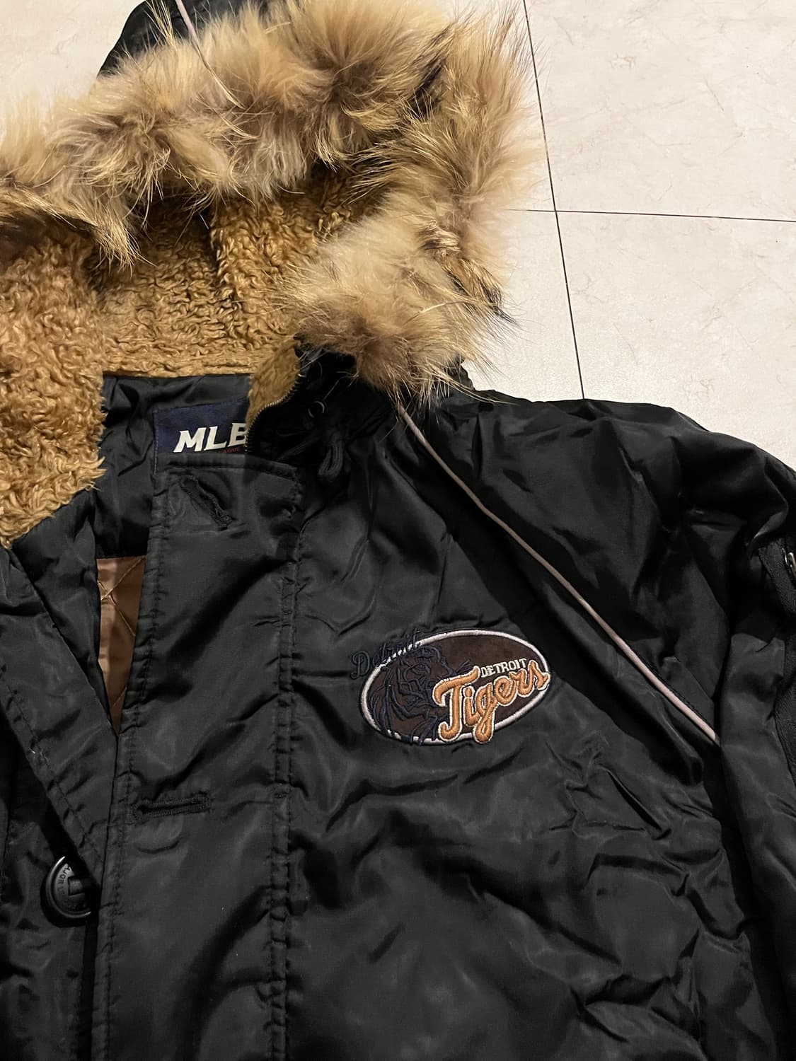 MLB 디트로이트 타이거스 N3B 자켓 xl 상품이미지3