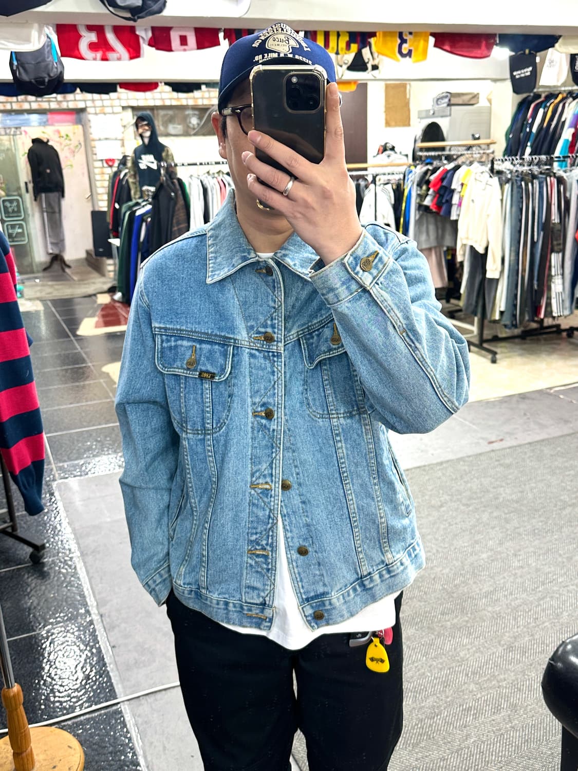 LEE 트러커 데님자켓 M 상품이미지3