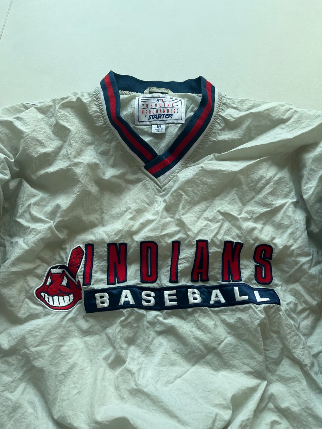 Starter MLB Indians 브이넥 웜업자켓 상품이미지2