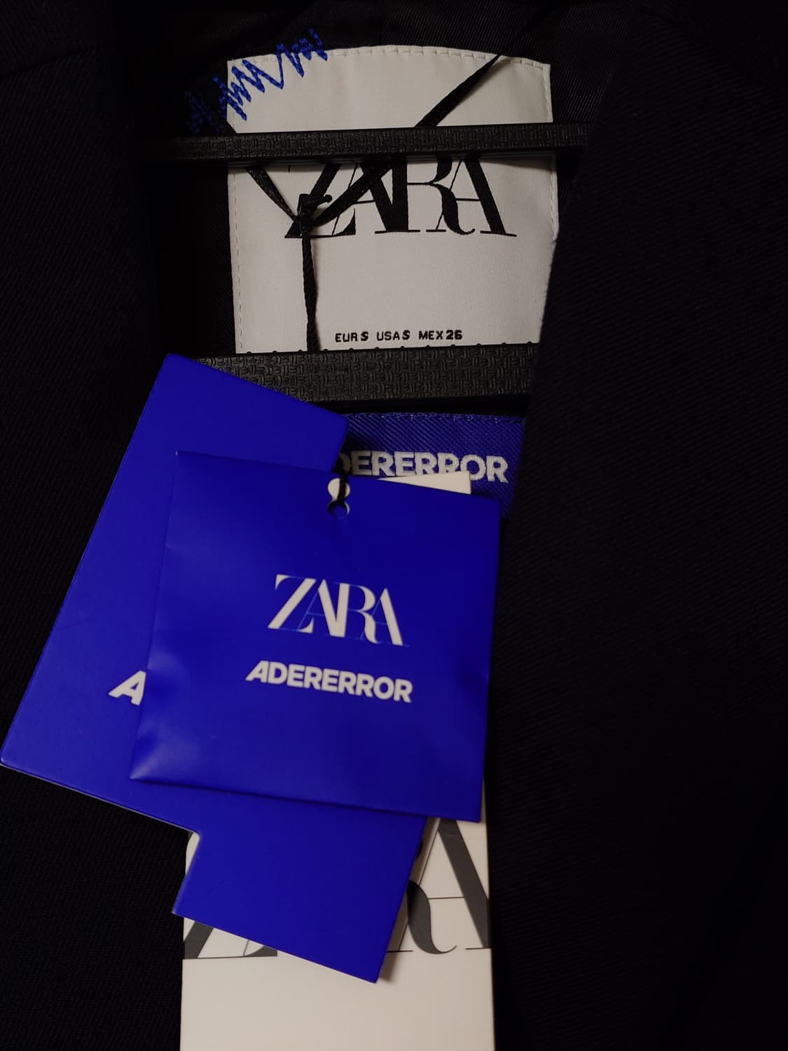 [S] 아더에러 자라 블레이저 네이비 자켓 상품이미지2