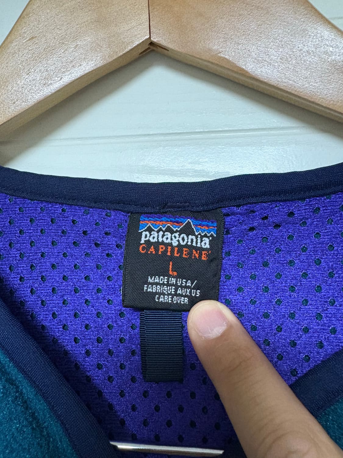 파타고니아 94년 캐필린 카약 풀오버 no snow (L) 상품이미지7