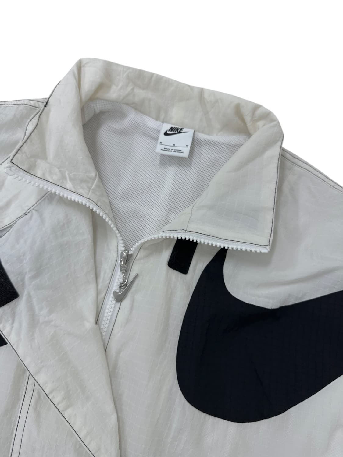 나이키 빅스우시 리펠 우븐자켓 화이트 (여성M)  상품이미지3