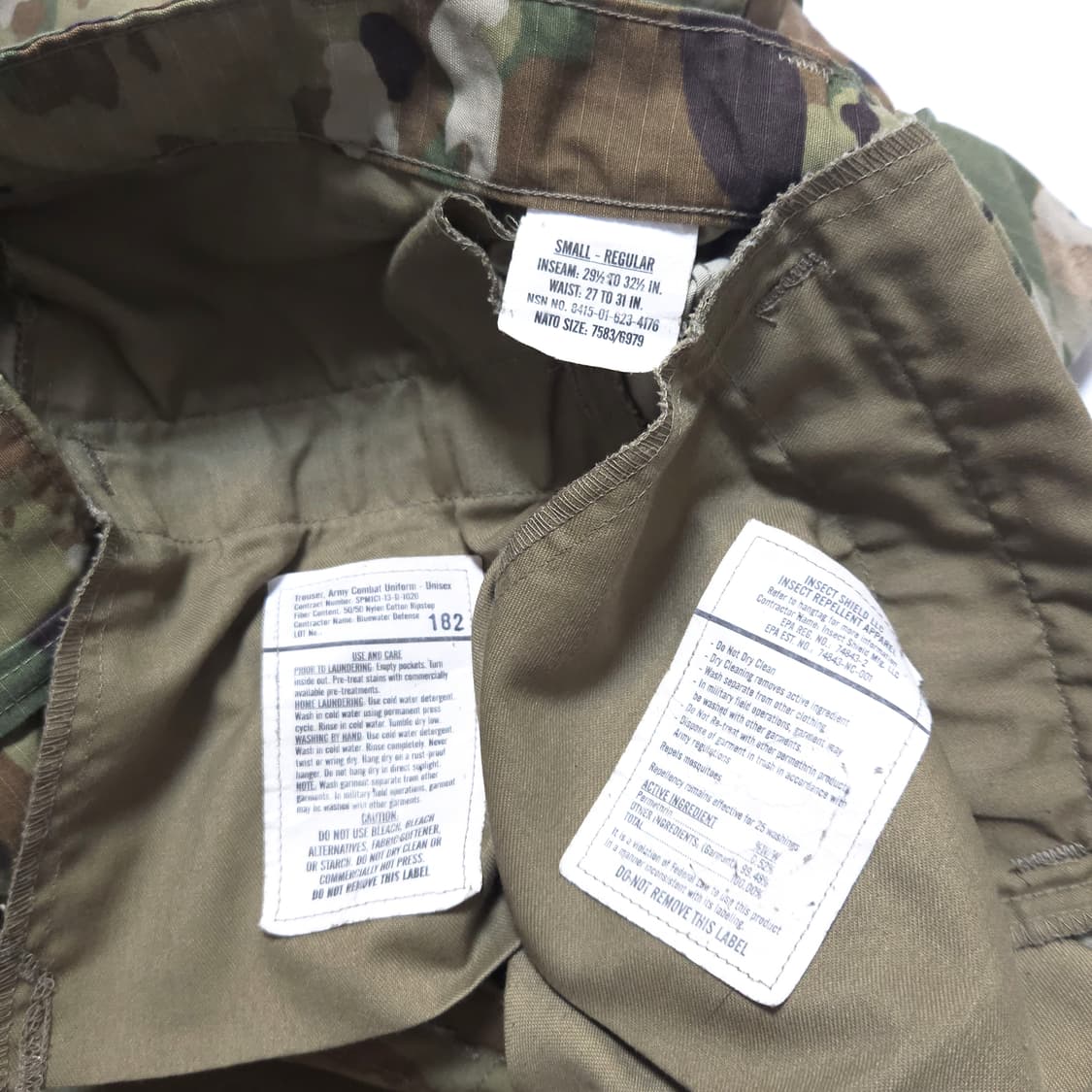 U.S ARMY 컴뱃 OCP 멀티캠 밀리터리 카모 팬츠 상품이미지7