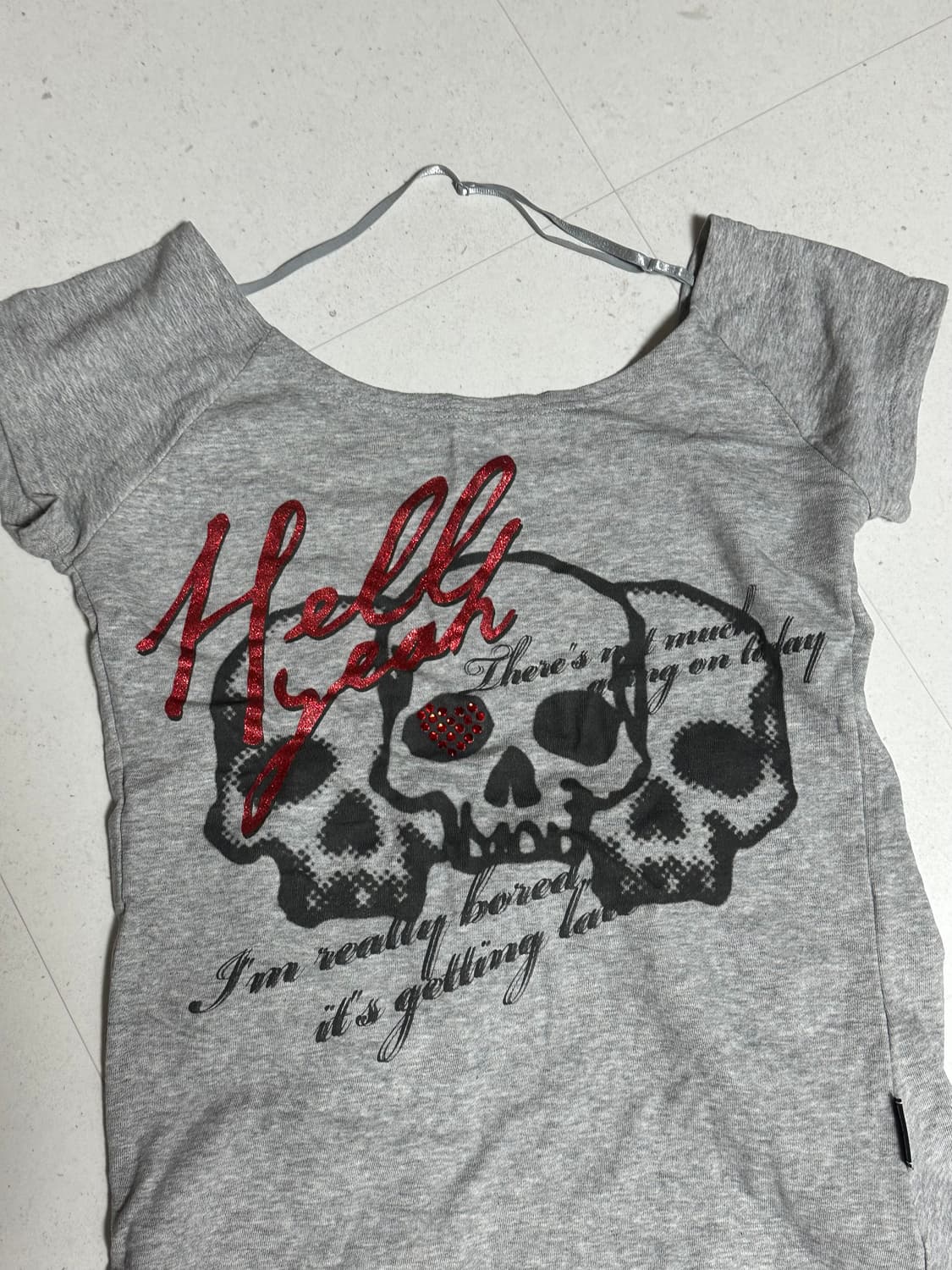 Cecil McBee 세실맥비 skull bizz top 상품이미지3
