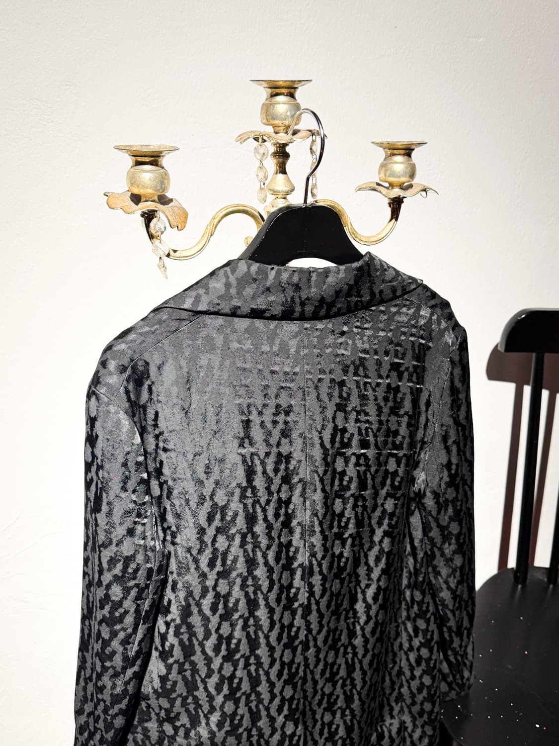 maje – Black Leopard Pattern Blazer  199 상품이미지8