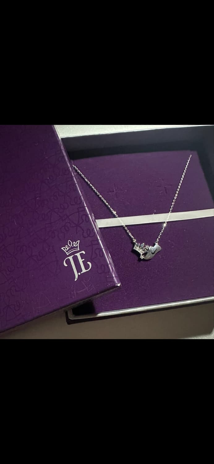 제이에스티나 목걸이 미착용 새제품 보증서 포함 상품이미지1