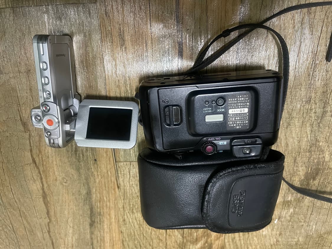 빈티지 카메라  / Pentax Espio 115 + Panasonic 상품이미지2