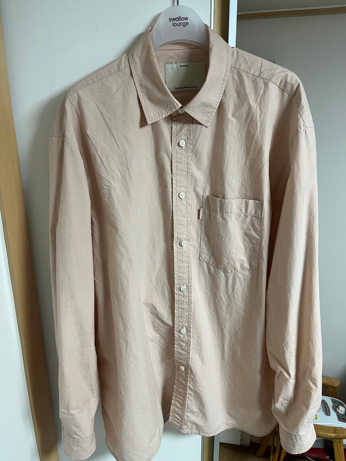 [1] 포터리 컴포트 셔츠 더스티핑크 상품이미지2