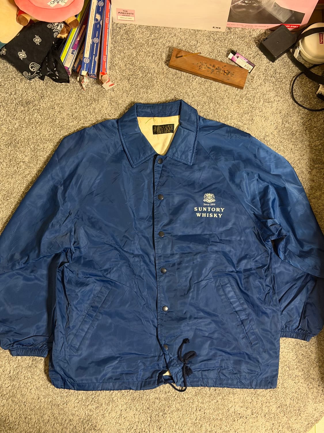 SUNTORY 산토리 보스 위스키 코치 자켓 상품이미지1