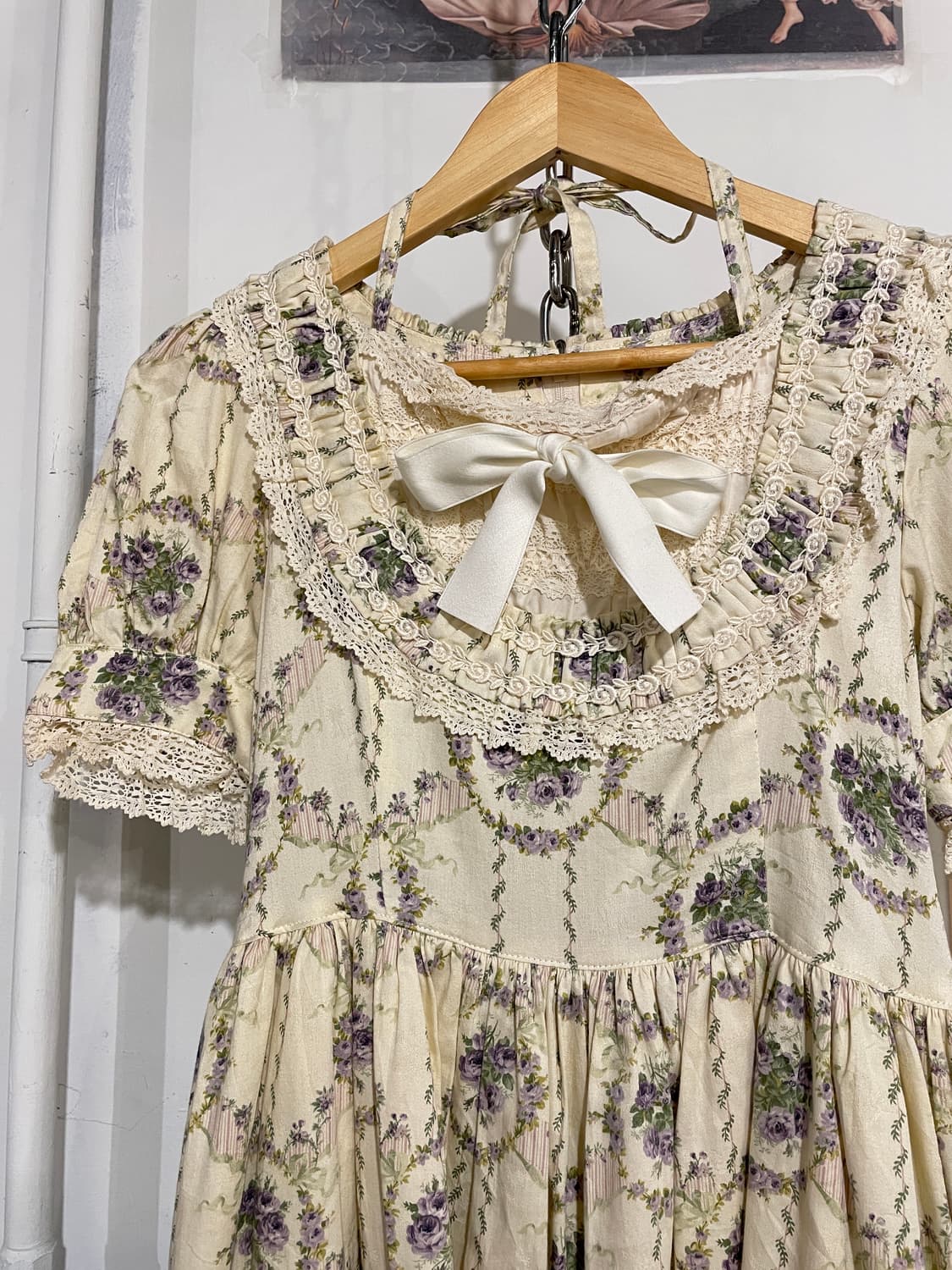 baby the stars shine bright 플로럴 베이지 원피스 상품이미지2