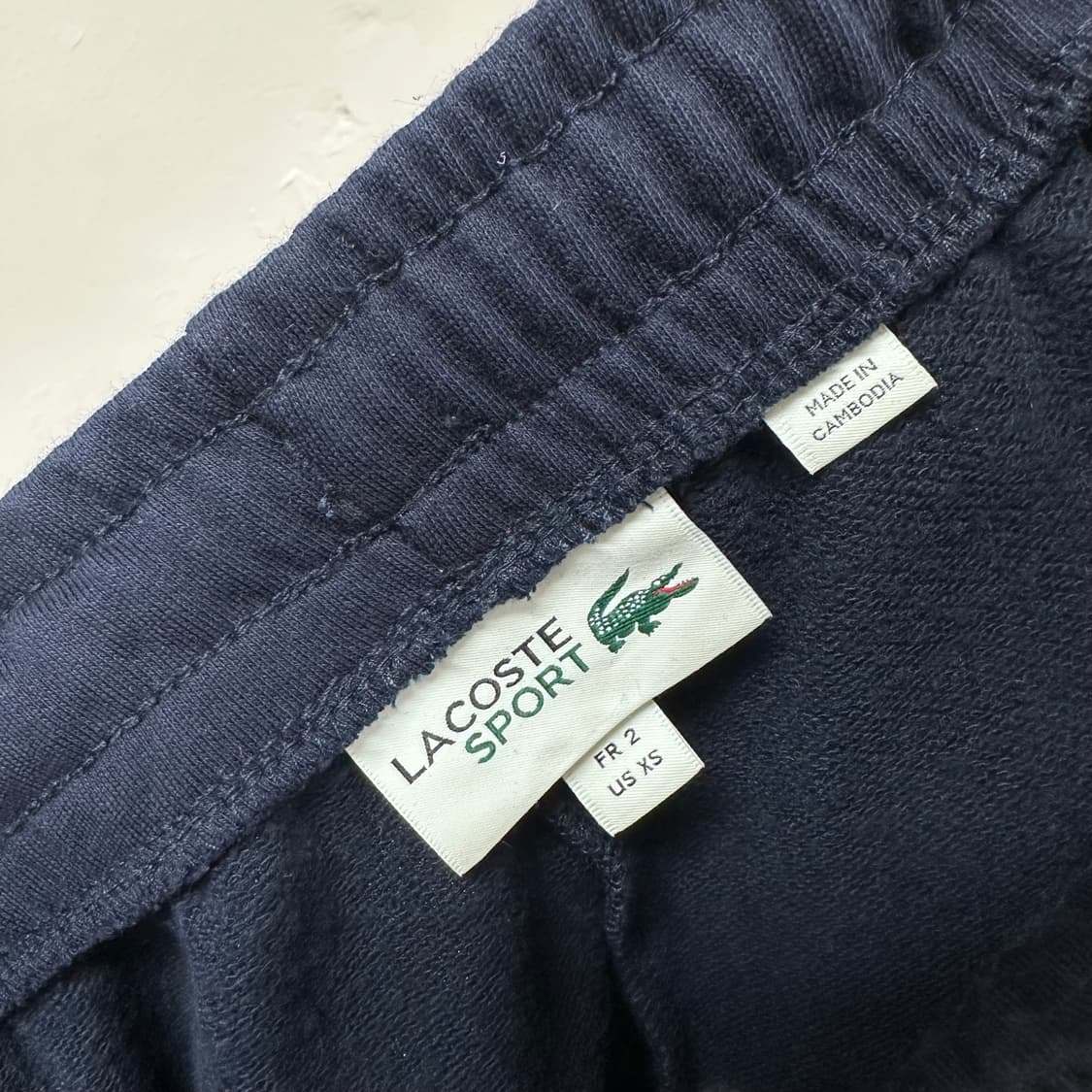 LACOSTE 라코스테 네이비 조거 트레이닝 바지 XS사이즈 J33 상품이미지7