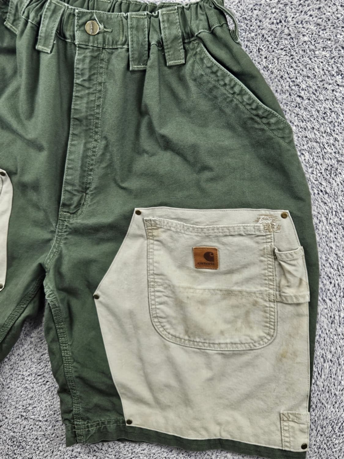 칼하트 밴딩 더블니 커스텀 워크 카펜터 반바지 ( 44" )/ 11493 상품이미지6