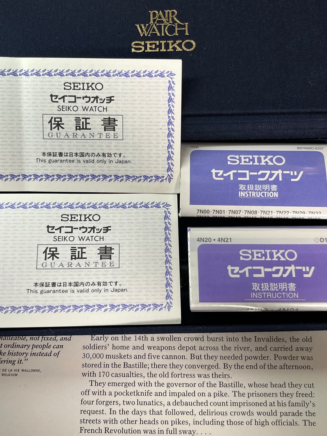 SEIKO Spirit Pair Watch 상품이미지8