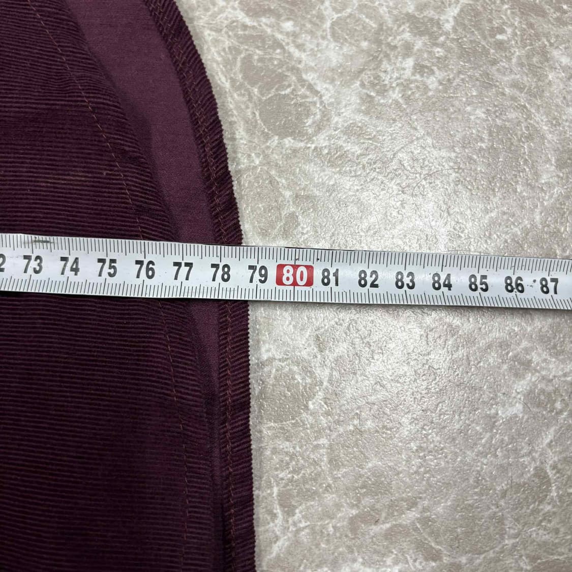 폴로 랄프로렌 버건디 코듀로이 맨즈라인 셔츠(M) 상품이미지5