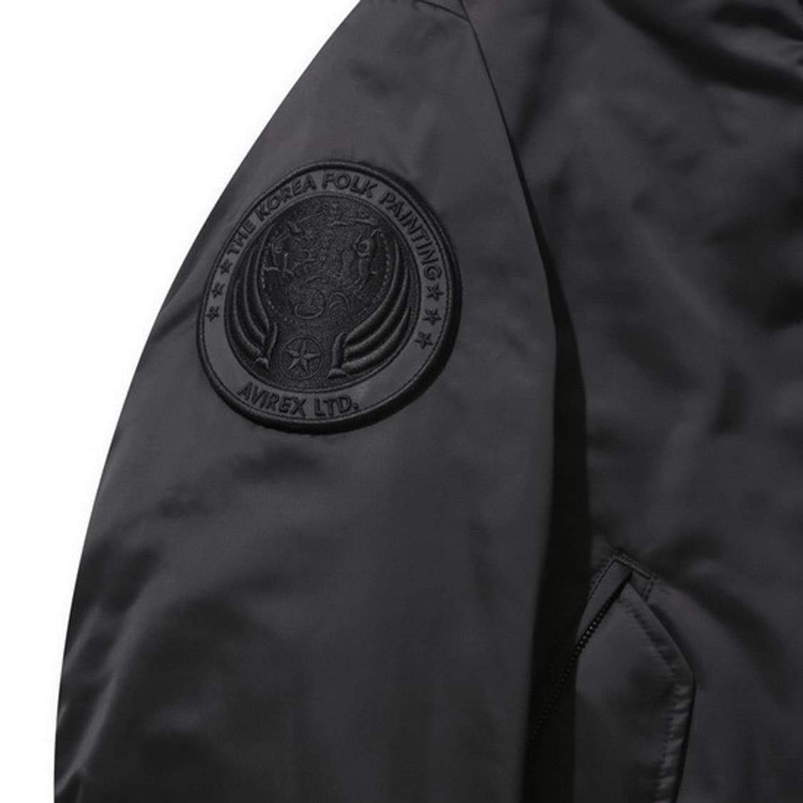 커스텀멜로우x아비렉스 ma-1 플라이트 자켓 점퍼 상품이미지5