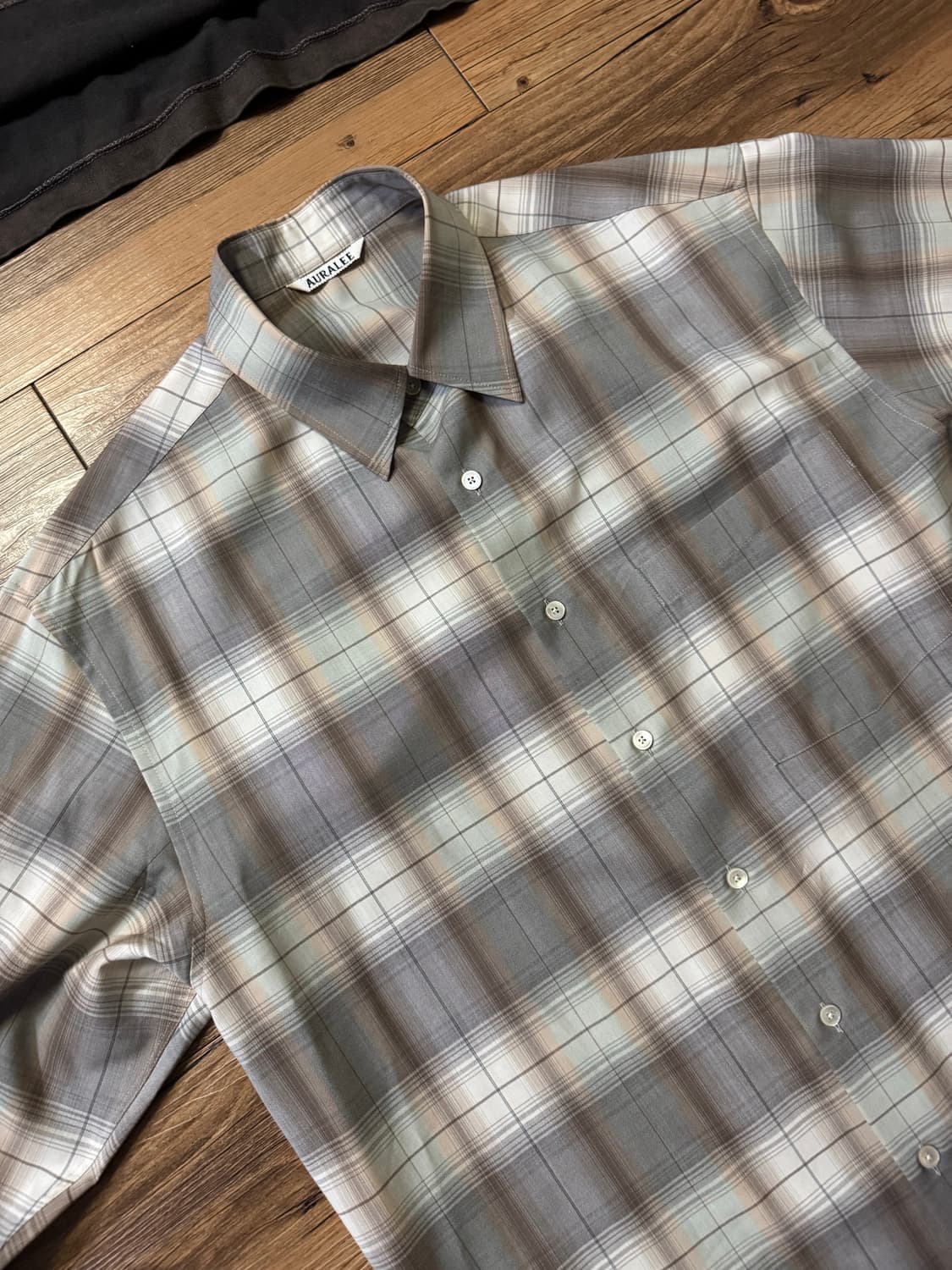 오라리 울 셔츠 4사이즈 상품이미지1