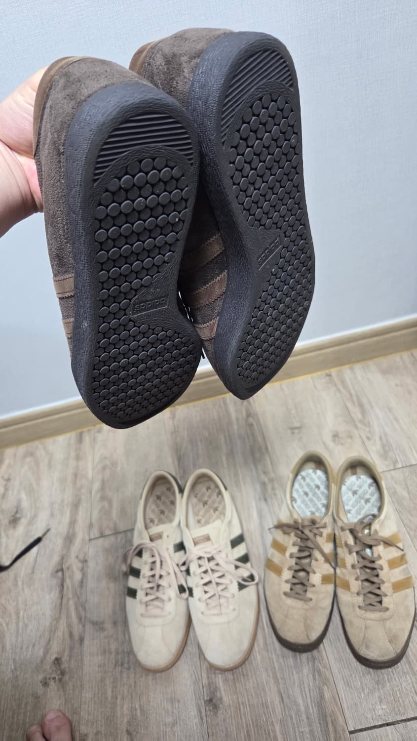 290)아디다스 토바코  그루엔 팬톤 메사 메이플 베이지 올리브 상품이미지7