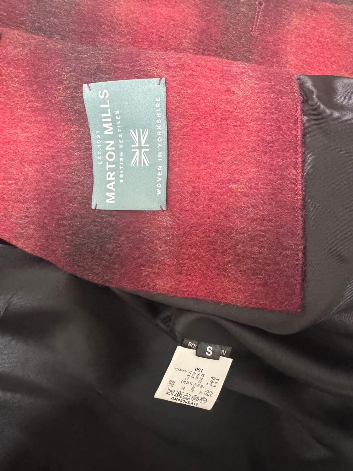 세이지네이션) 타케시 자켓 레드 S 상품이미지4