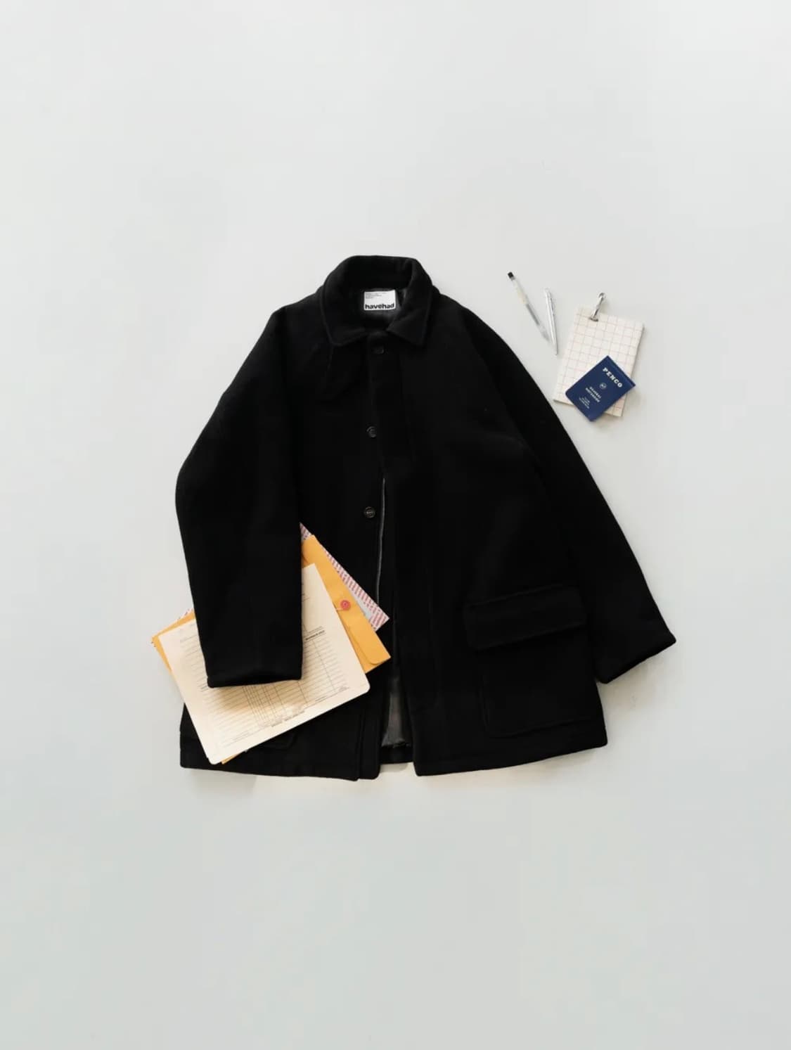 구해요) 해브해드 시티 울 하프코트 1사이즈 상품이미지1