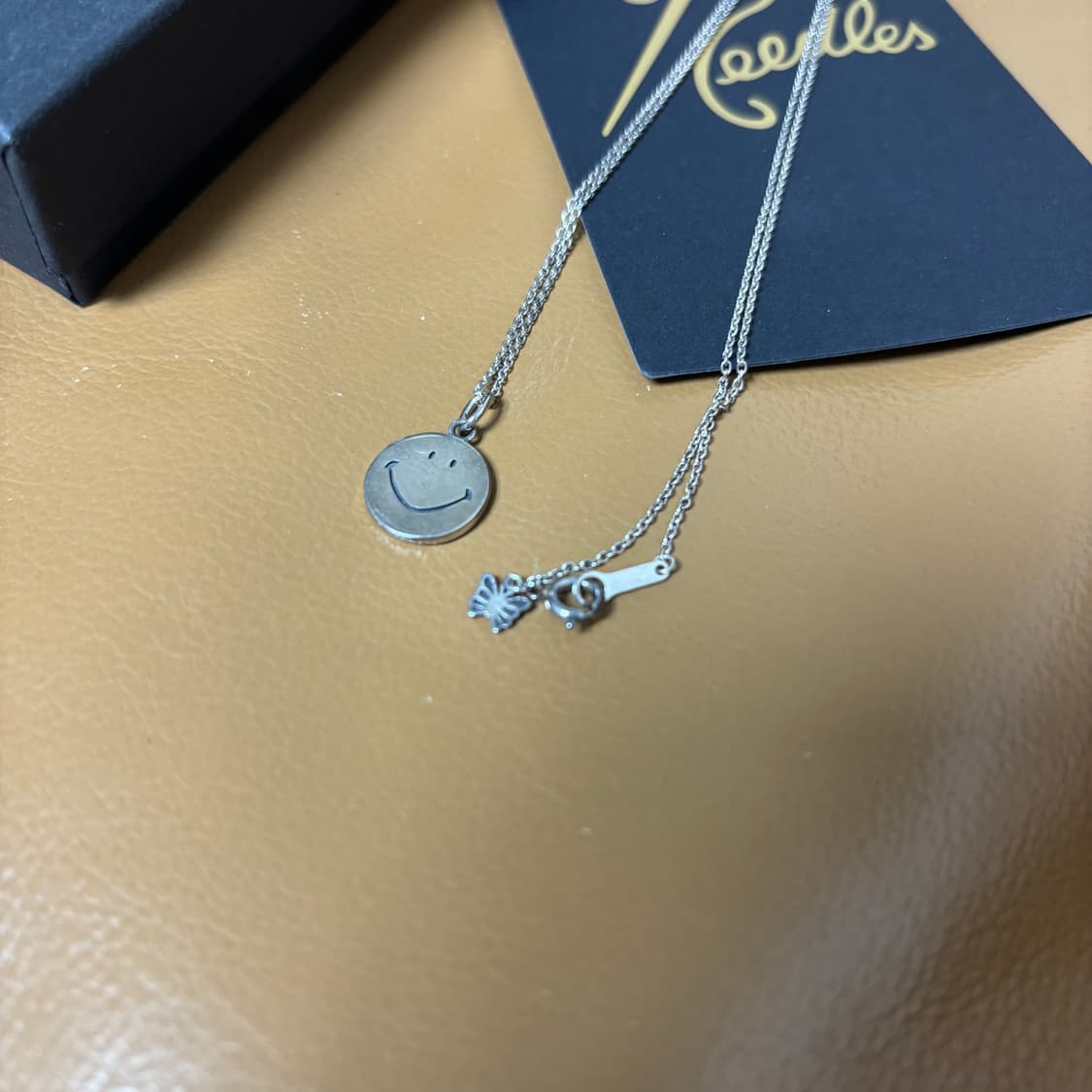 니들스 니들즈 실버 925 스마일 목걸이 상품이미지2