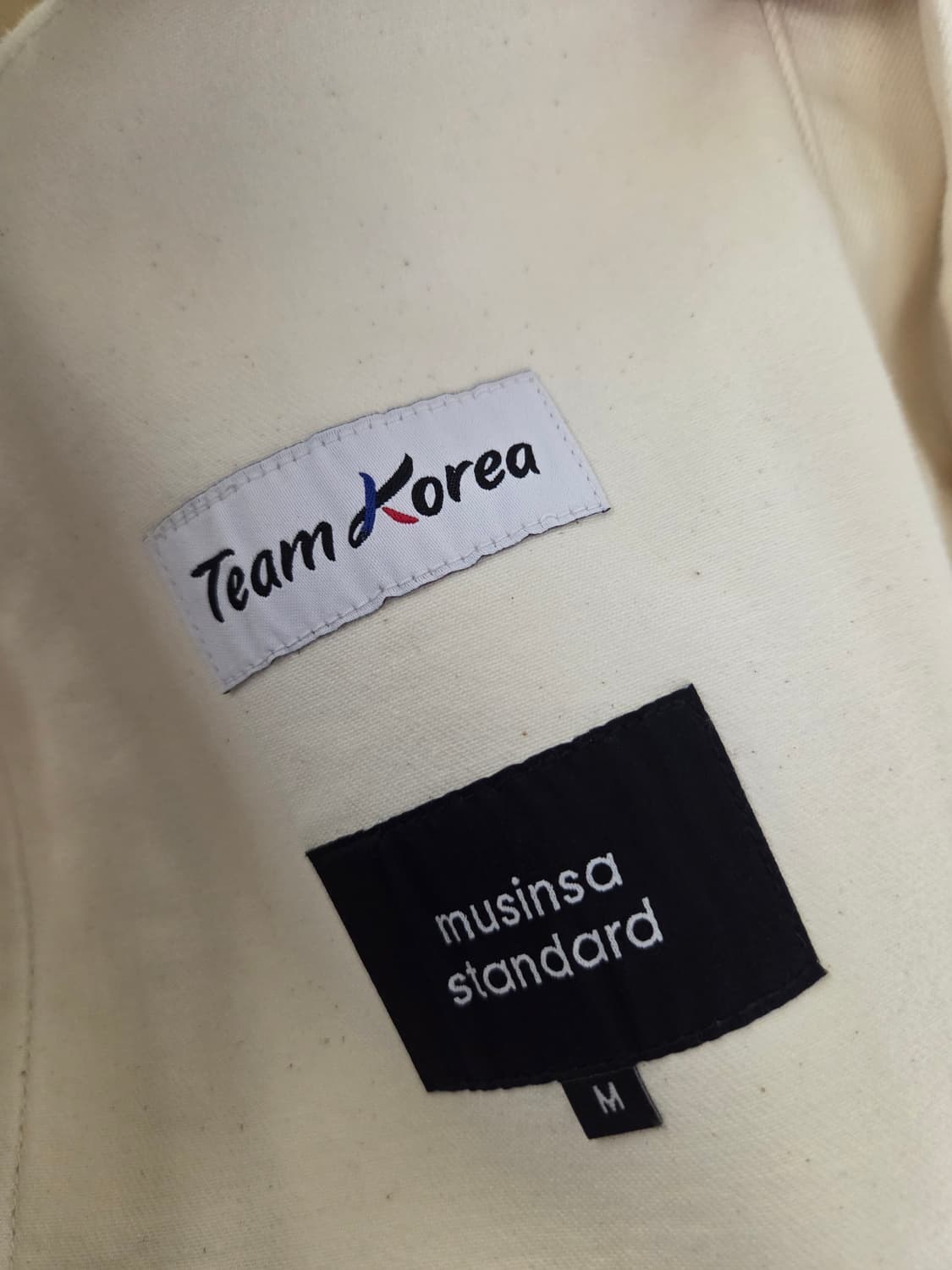 무신사 스탠다드 팀코리아 자켓 M 상품이미지4