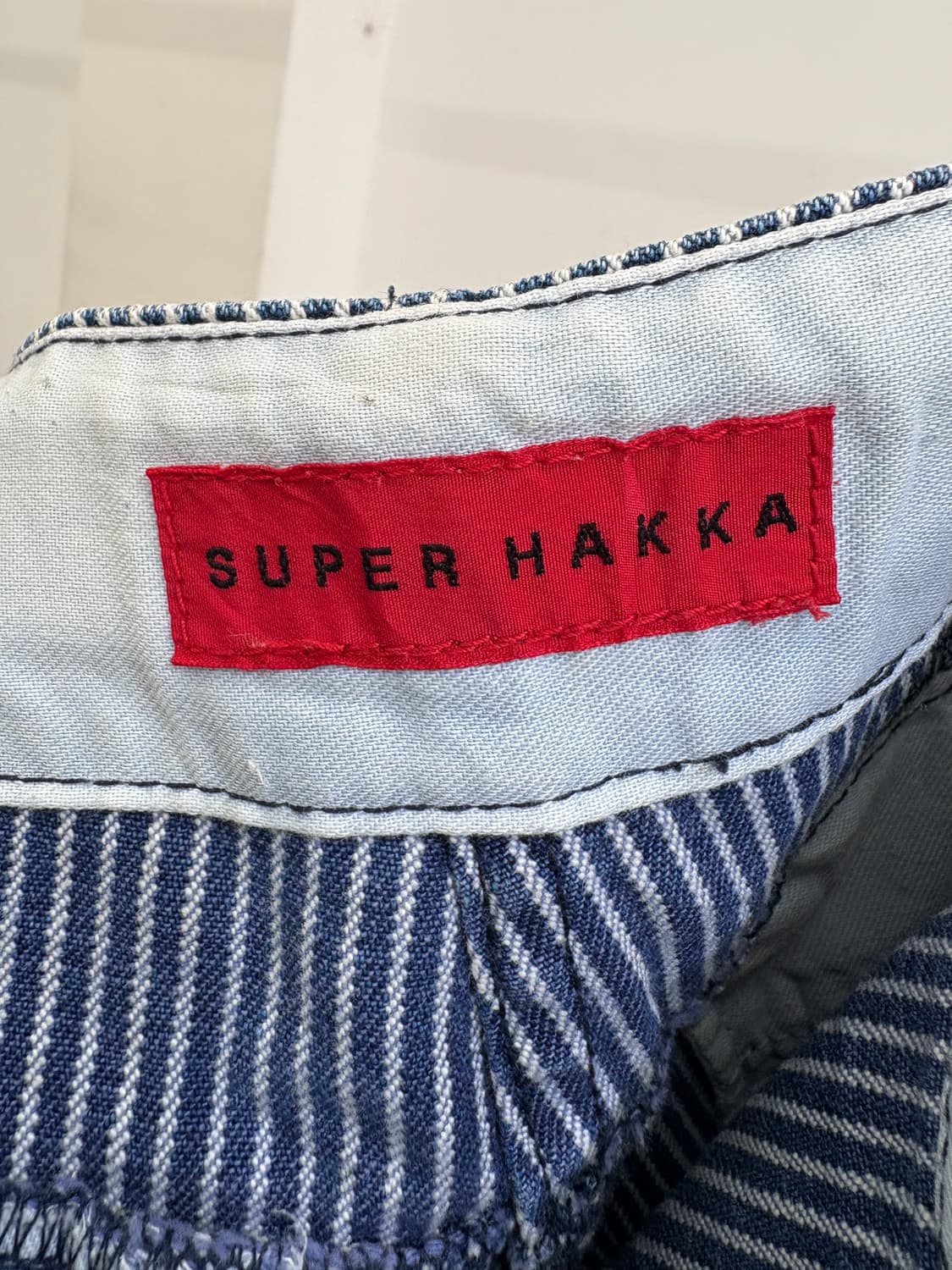 SUPER HAKKA (Made in Japan) 스트라이프팬츠 상품이미지6