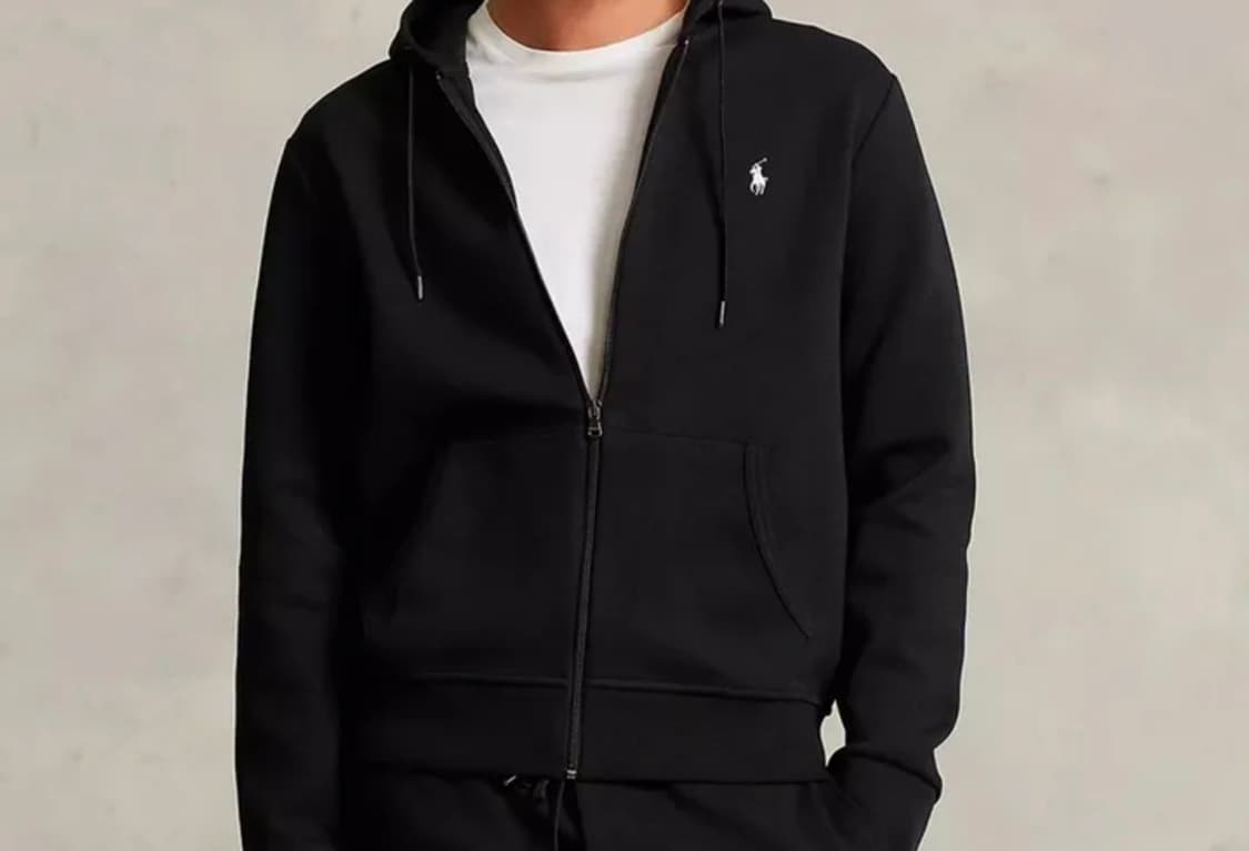 폴로 더블니트 후드직업 상품이미지1