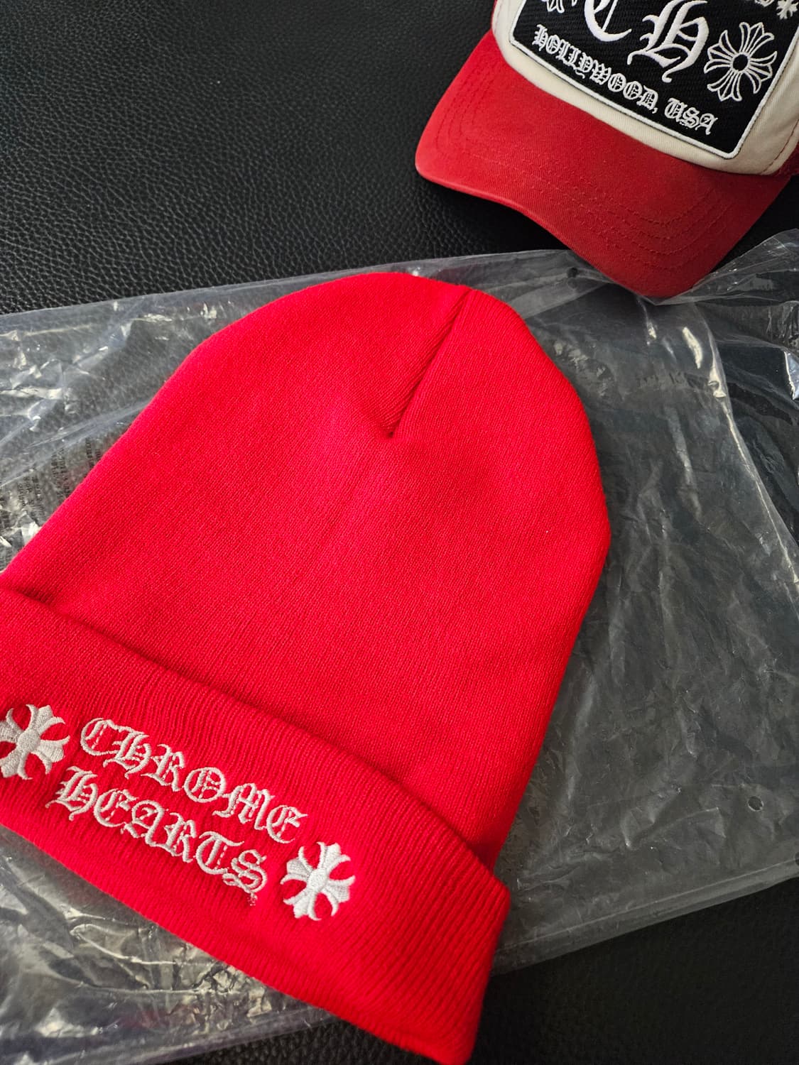 크롬하츠 레드 비니 상품이미지2