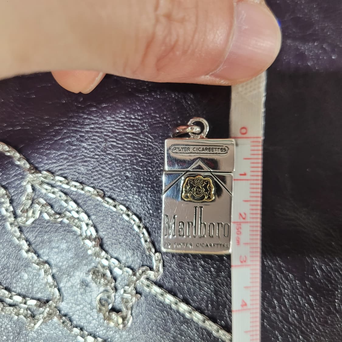 케이스 실버 은 목걸이 상품이미지4