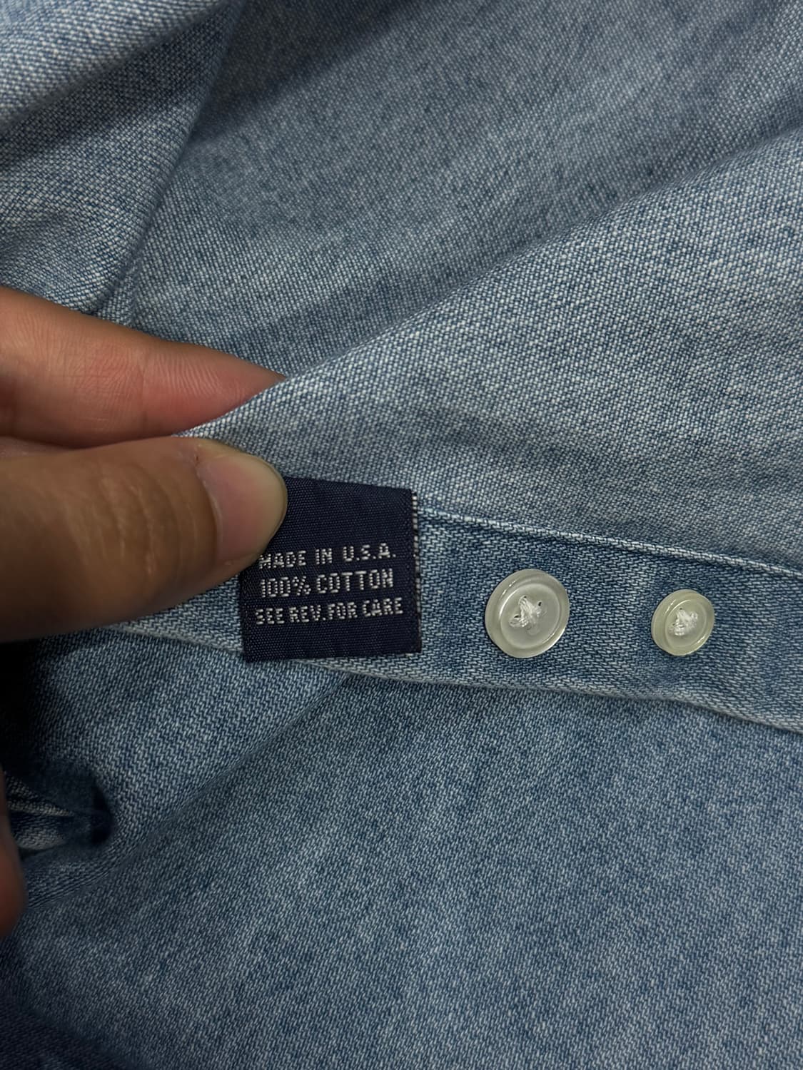 00s 폴로 랄프로렌 데님셔츠 상품이미지10