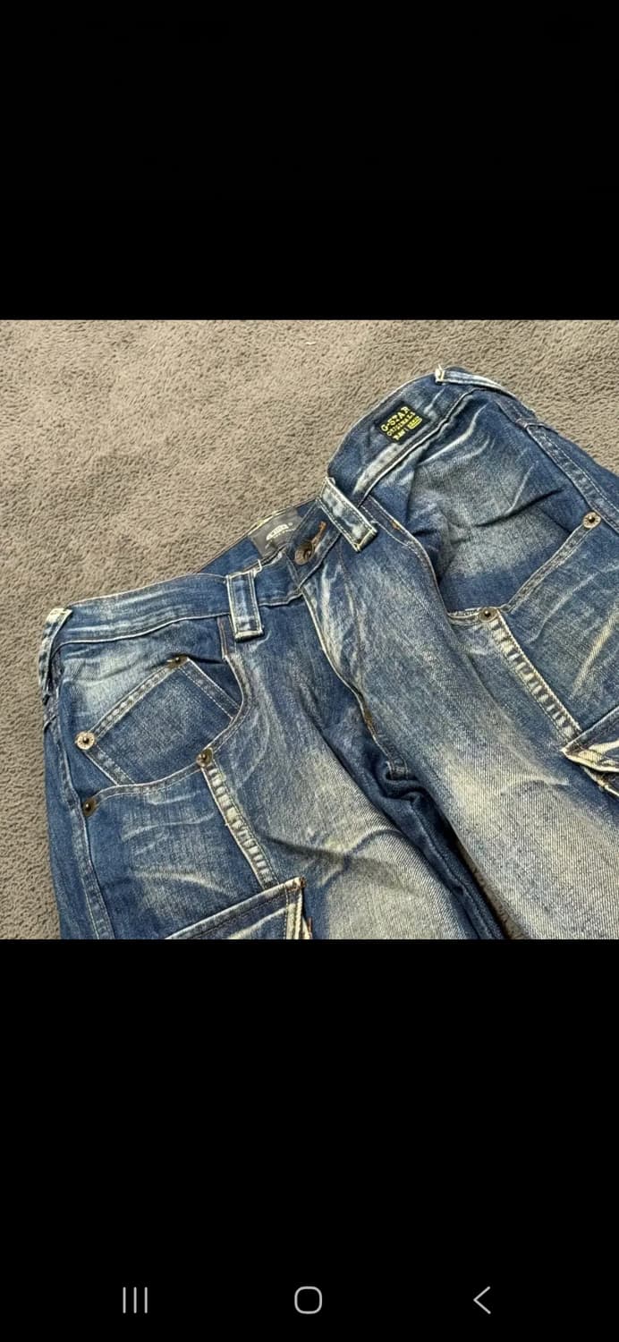 [정품] 지스타로우 카고 데님 팬츠 c1 상품이미지1