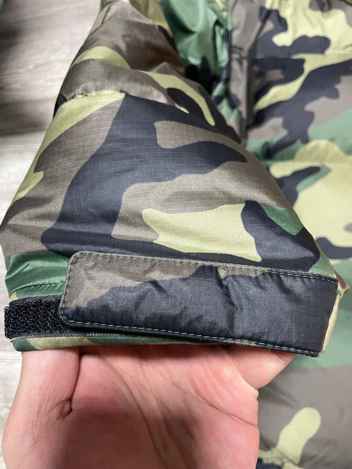 슈프림 노스페이스 스플릿 카모 눕시패딩 상품이미지4