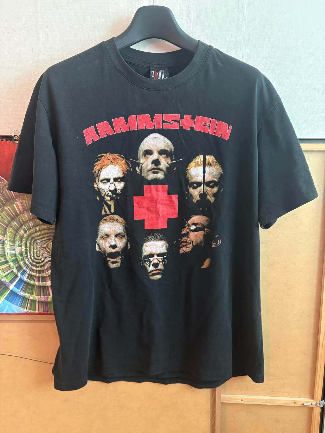 90s Rammstein 람슈타인 투어 티셔츠 상품이미지1