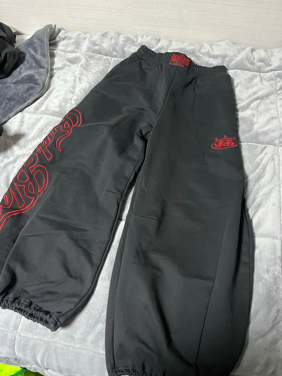 배드블러드 커브드 조거 트라우저 xs 상품이미지1