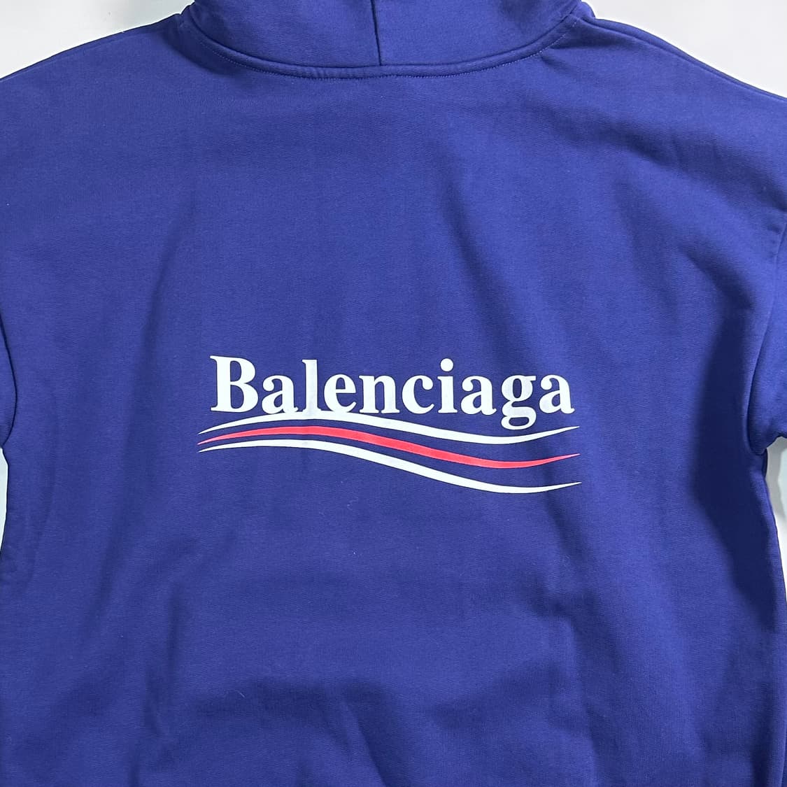 발렌시아가 웨이브 로고 후드티 상품이미지6