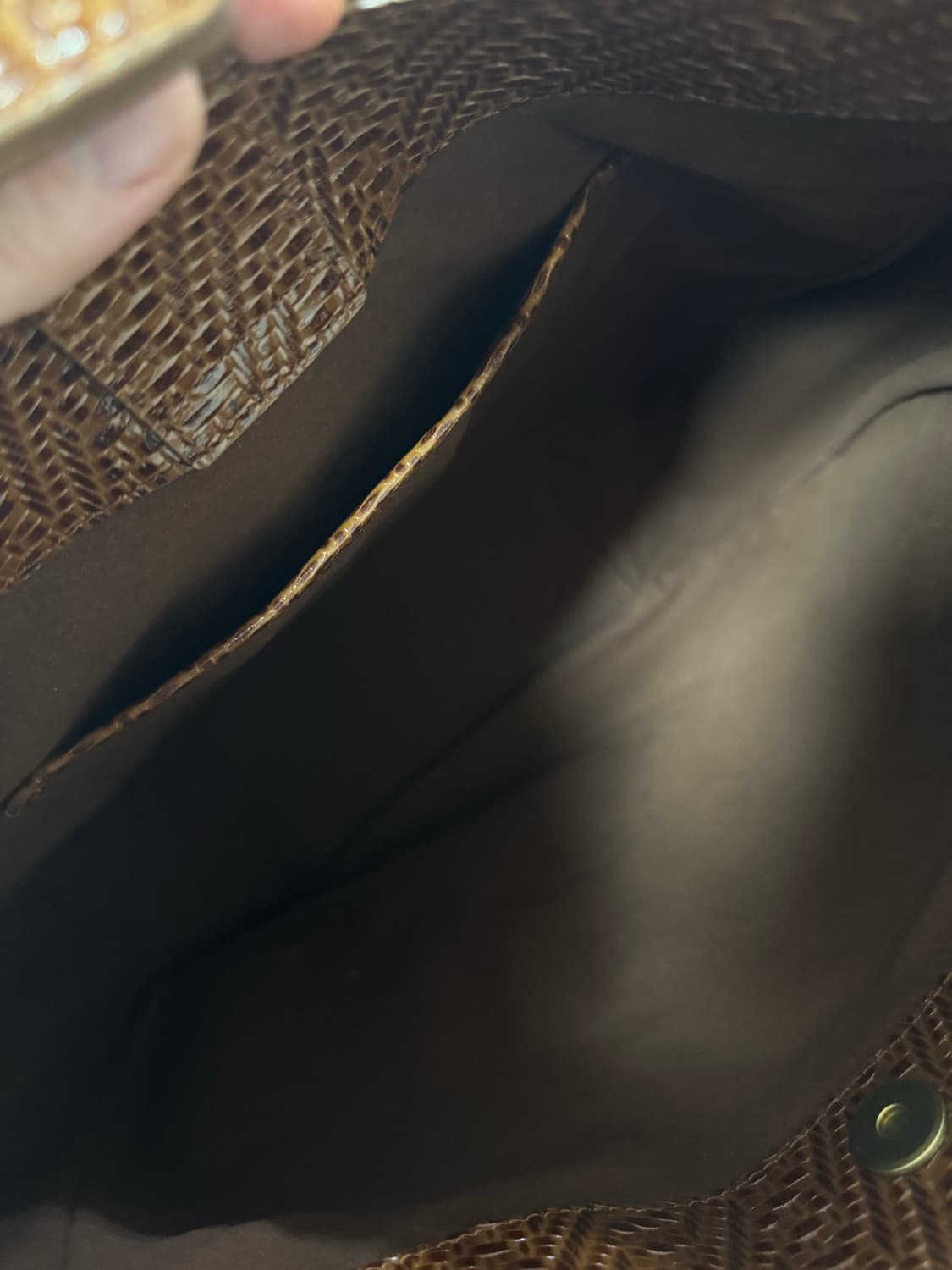 투티에 카노백 라지 킬림브라운 상품이미지9