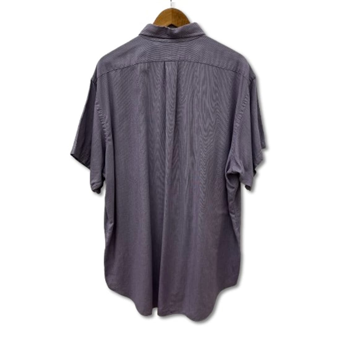 폴로 랄프로렌 퍼플 체크 반팔 셔츠 상품이미지2