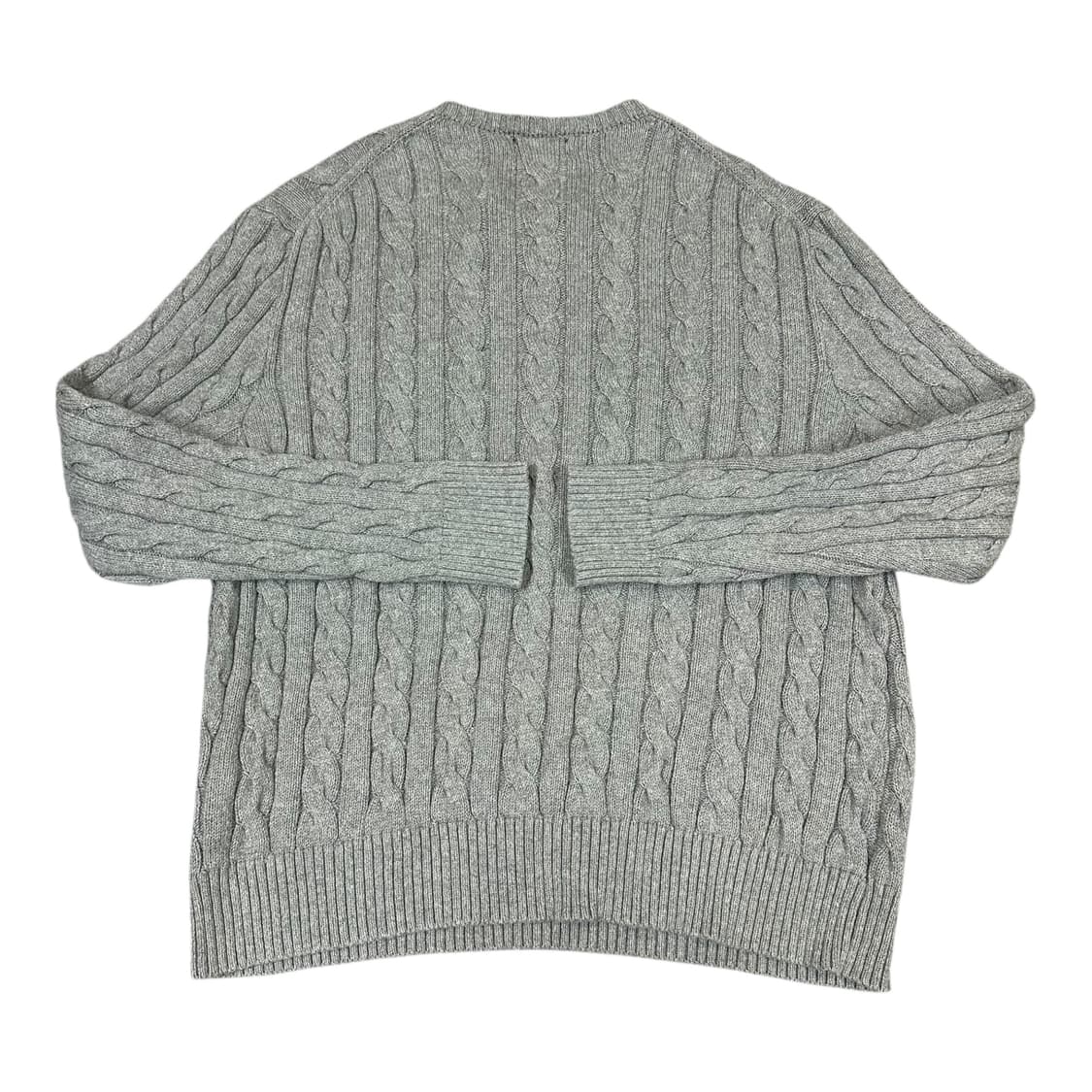 ✨ (바배) 폴로 랄프로렌 그레이 꽈배기 니트  상품이미지2