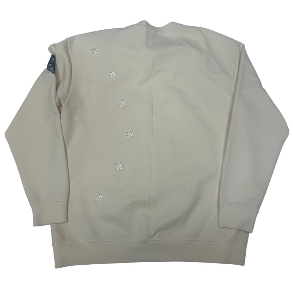 송지오옴므 스타 사이드로고 아이보리맨투맨 100 상품이미지3