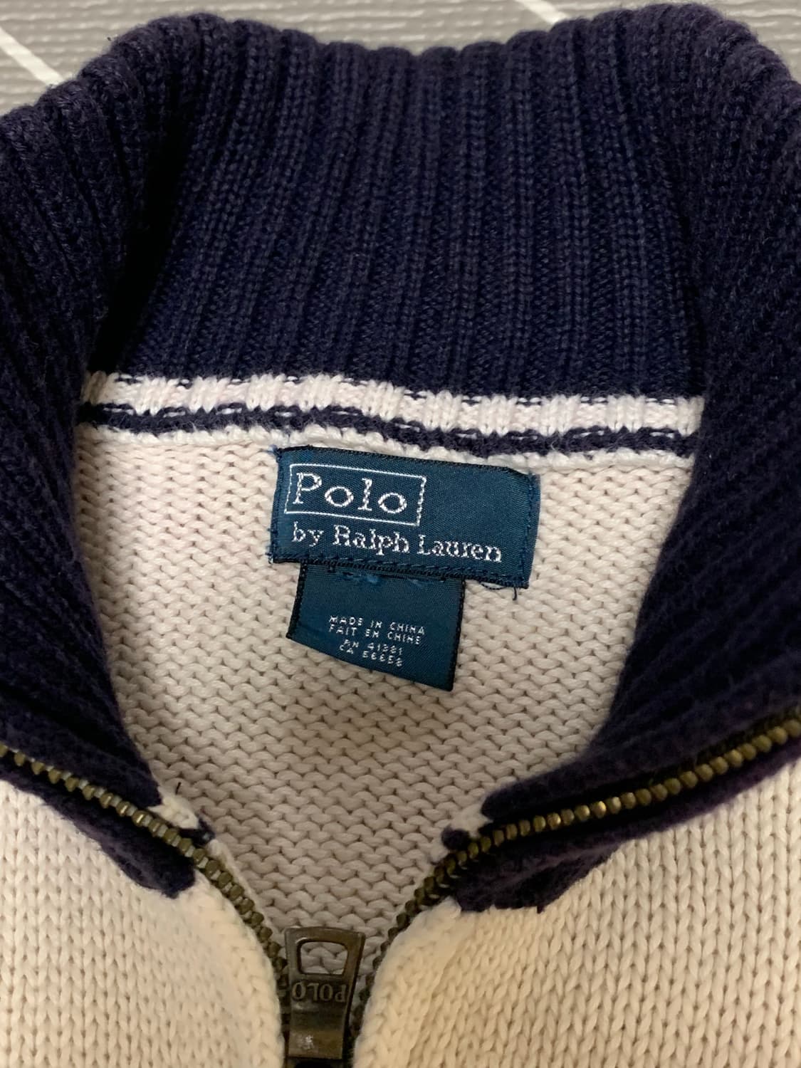 폴로 빅포니 니트집업  상품이미지6