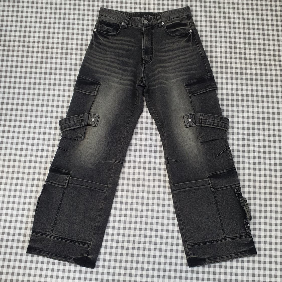 Smoke Rise 스모크라이즈 와이드 데님 청바지 남자30 상품이미지1