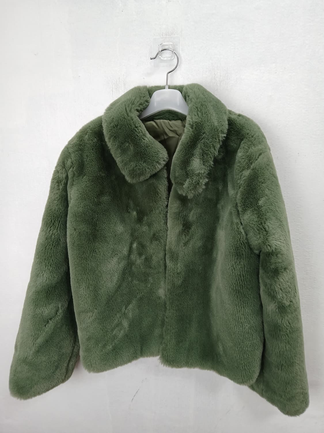 숏 퍼 자켓 그린 90 S 새제품 상품이미지2