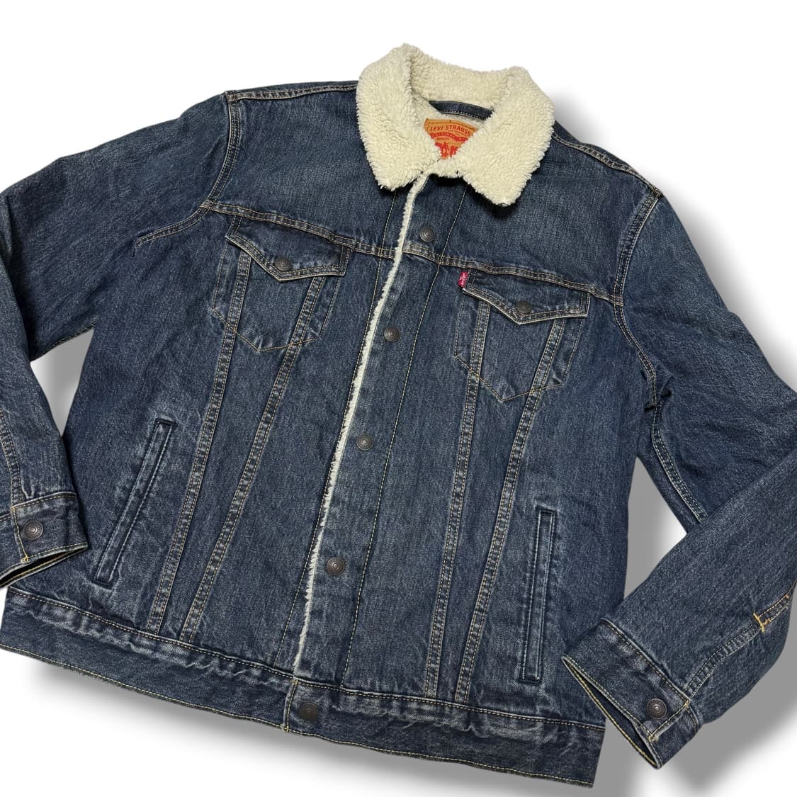 리바이스 진청 데님 쉐르파 자켓 상품이미지3
