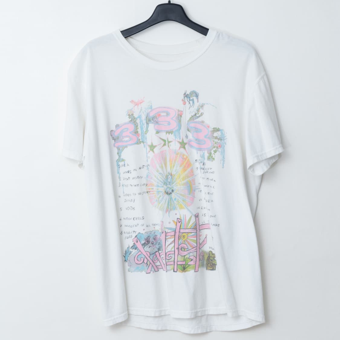 2022 Bladee 333 Claire Barrow Tee White 상품이미지1