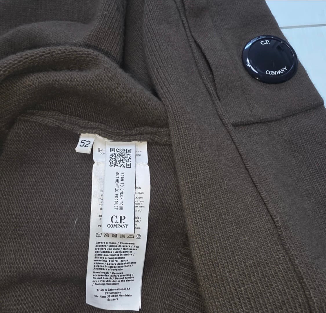 cp 컴퍼니 렌즈 니트 올리브 상품이미지4