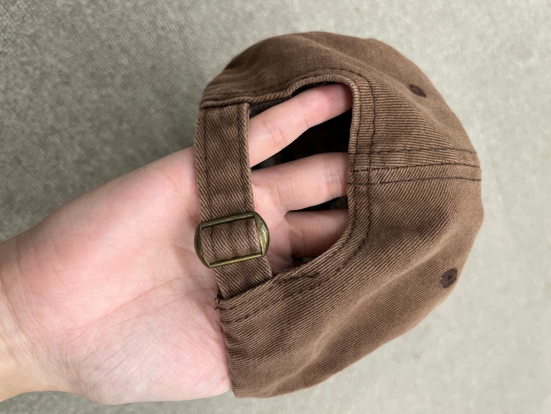 brown vintage cap 상품이미지4