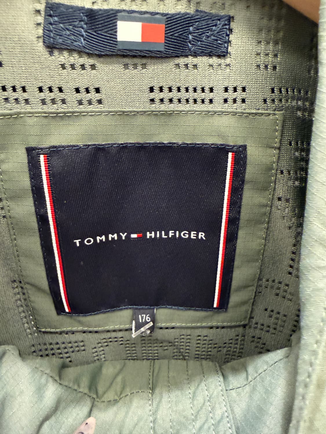 타미힐피거 후드 바람막이 자켓 카키 U1063 상품이미지5