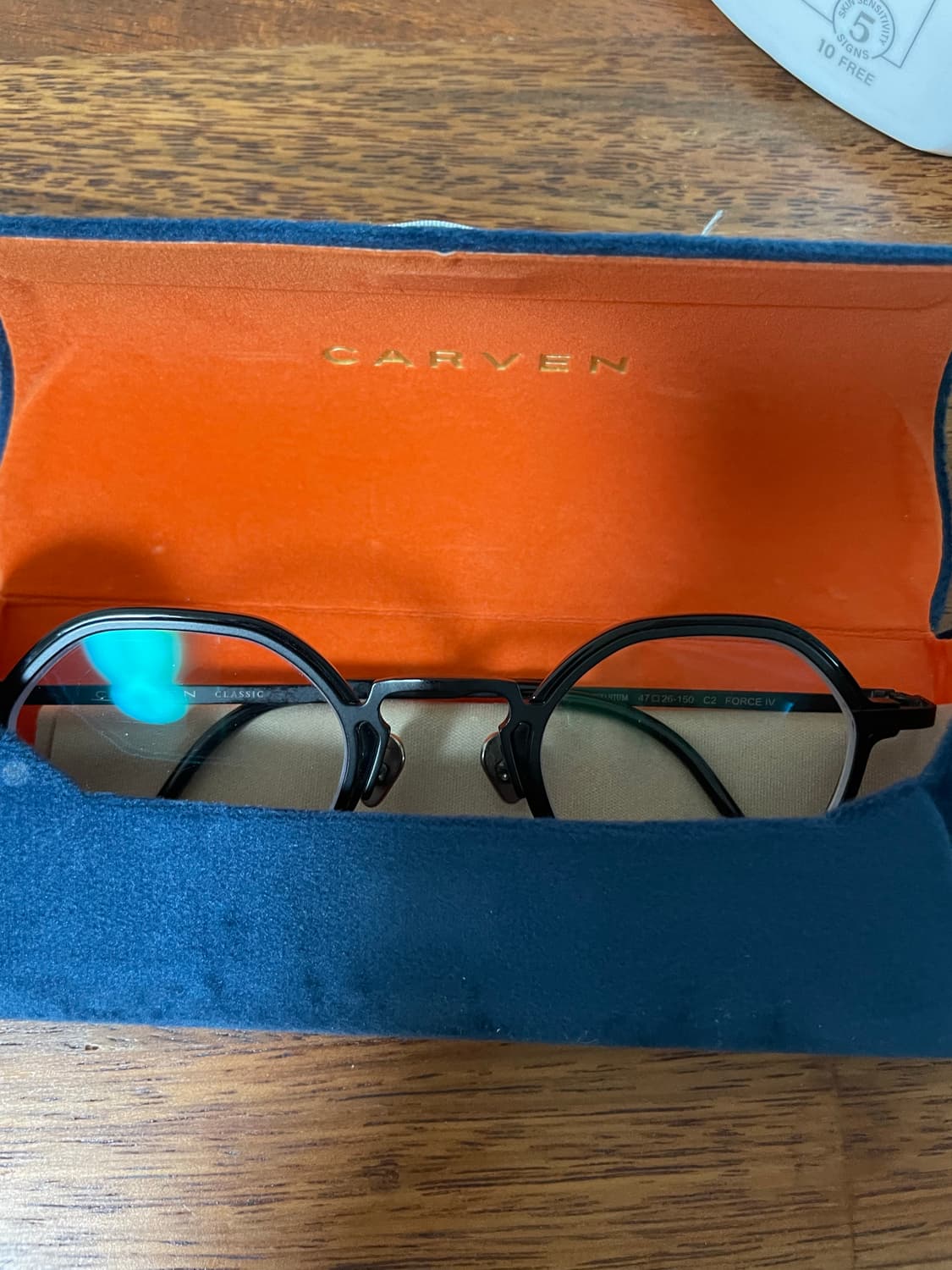 carven 티타늄 안경 상품이미지7
