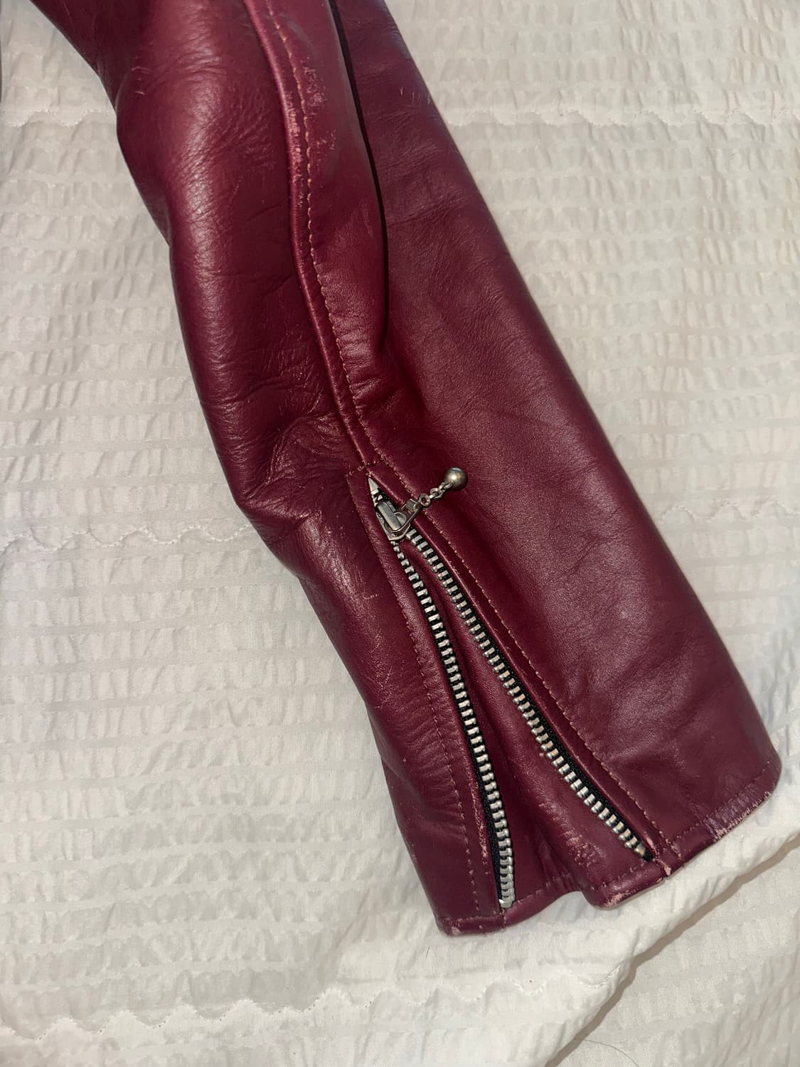 FASTLANE 가죽 라이더 자켓 상품이미지9